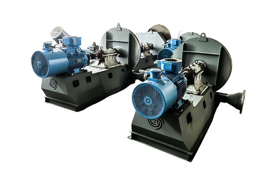 Industria de materiales de construcción: ventilador de presión de gas para horno de cal